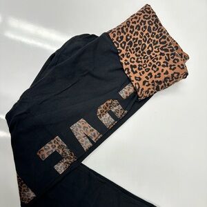 VS cheetah leggings